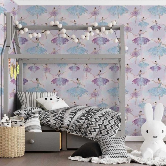 Papel de Parede Adesivo Bailarina N463