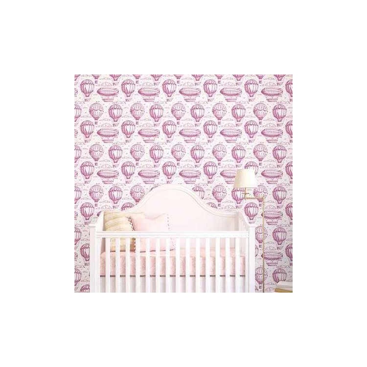 PAPEL DE PAREDE ADESIVO BALÃO BEBE 18531