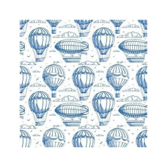 PAPEL DE PAREDE ADESIVO BALÃO BEBE 18551