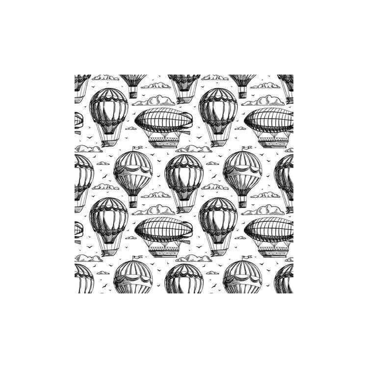 PAPEL DE PAREDE ADESIVO BALÃO DE NUVEM 175520