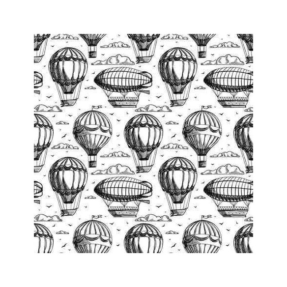 PAPEL DE PAREDE ADESIVO BALÃO DE NUVEM 175520