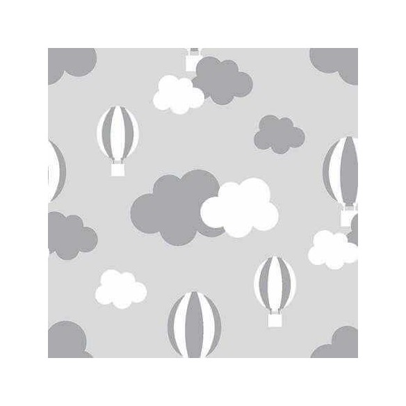 Papel de Parede Adesivo Balão Nuvens 231710222