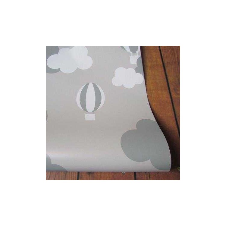 Papel de Parede Adesivo Balão Nuvens 231710222