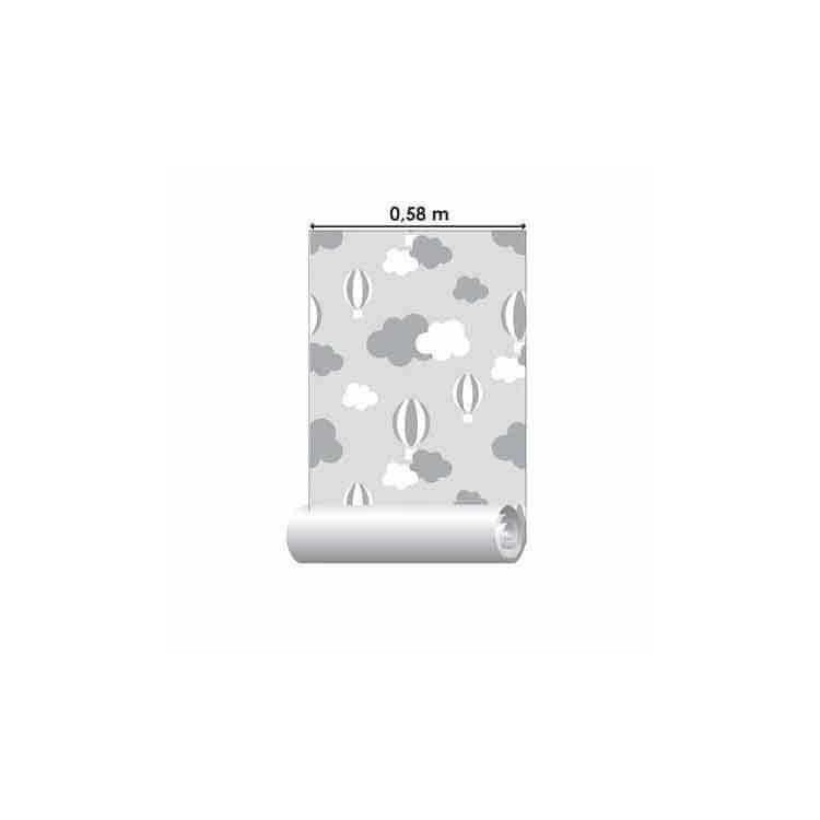 Papel de Parede Adesivo Balão Nuvens 231710222