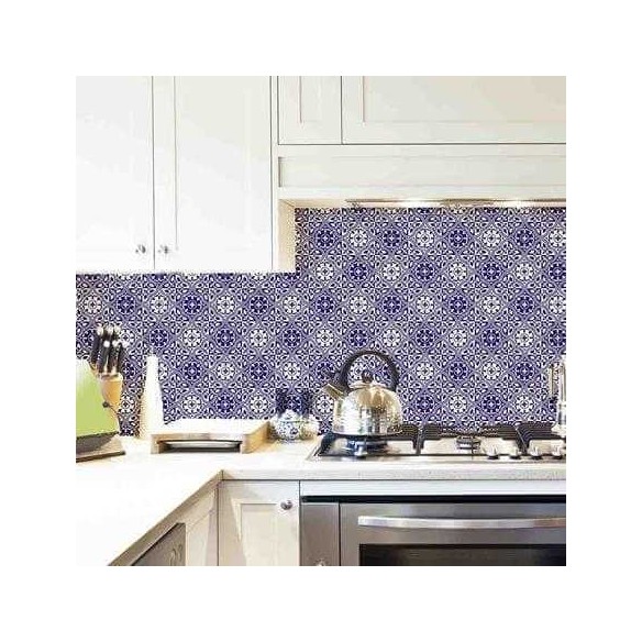 Papel de Parede Adesivo  Azulejo Português 1041