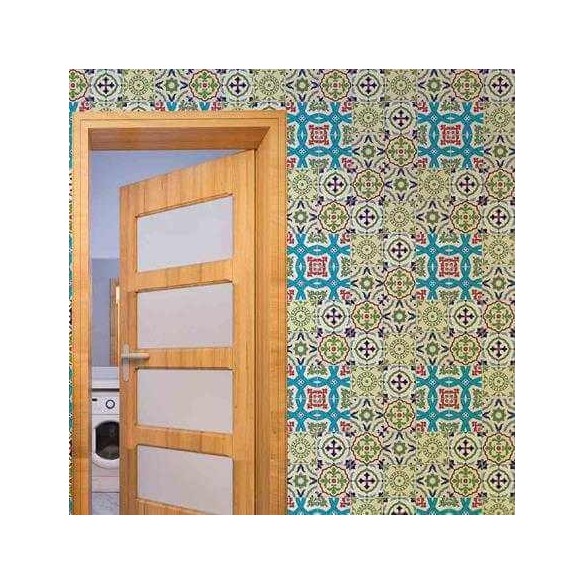 Papel de Parede Adesivo  Azulejo Português 332090240