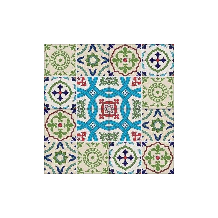 Papel de Parede Adesivo  Azulejo Português...