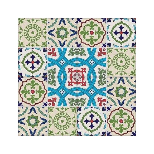 Papel de Parede Adesivo  Azulejo Português 332090240