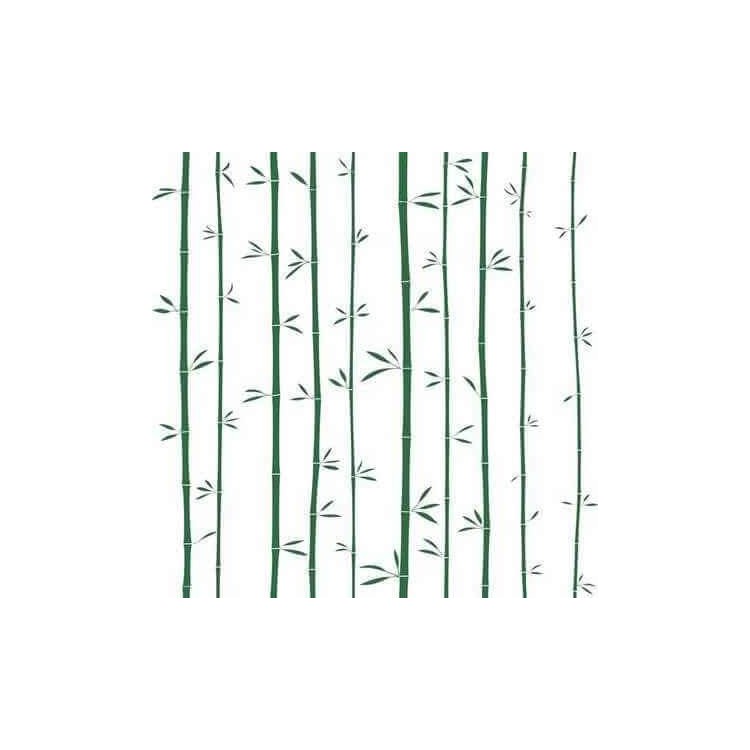 Papel de Parede Adesivo Bambu Verde 210160