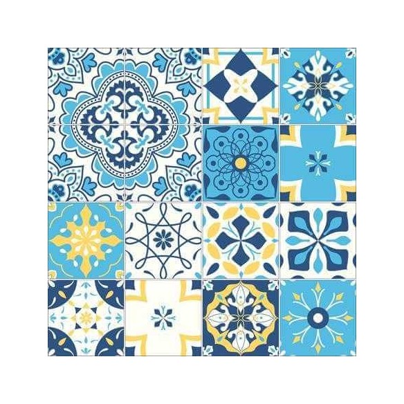 Papel de Parede Adesivo  Azulejo Português 562152334