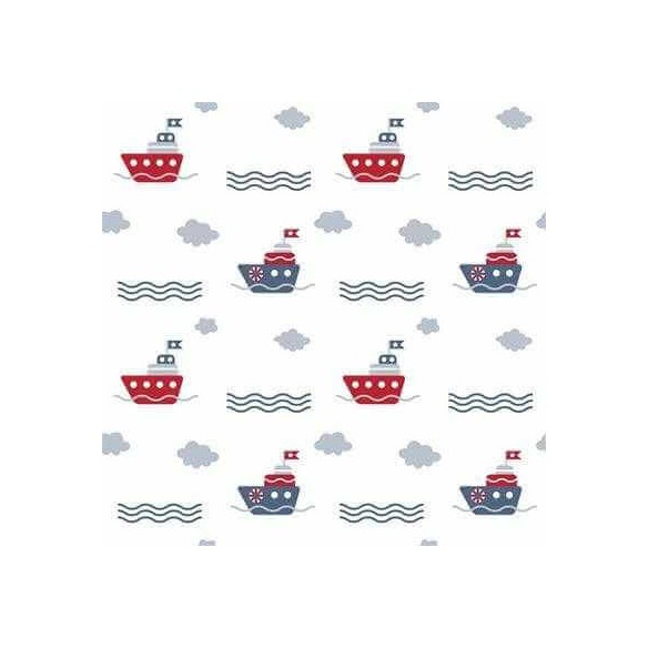 Papel de Parede Adesivo Barquinho Marinheiro 254238376
