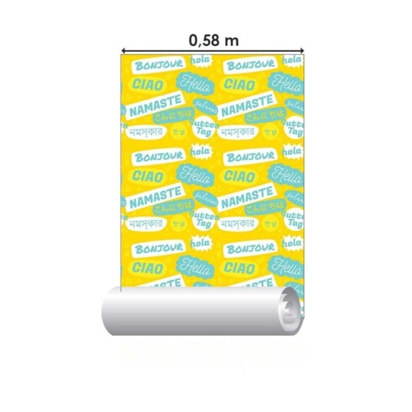 Papel de Parede Adesivo Bate Papo N03116