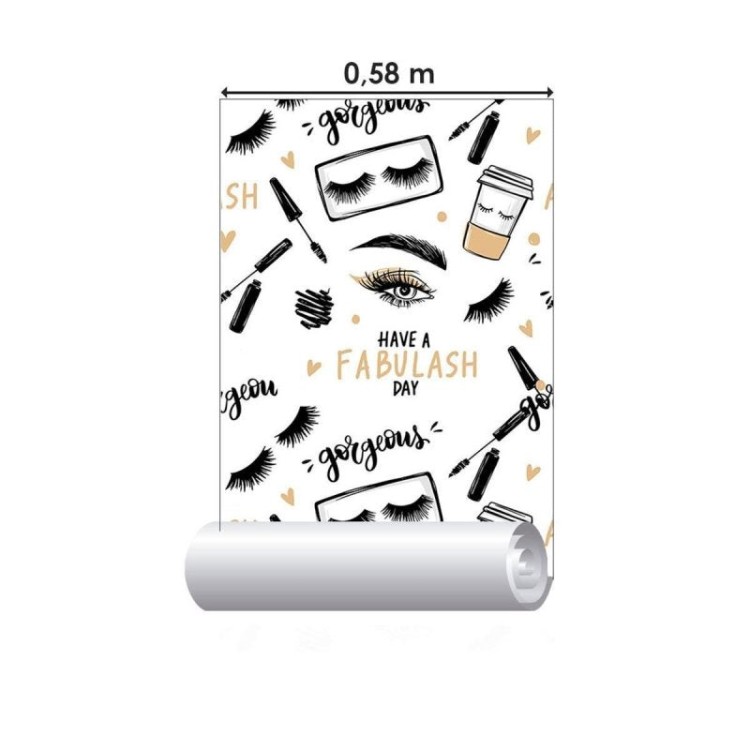 Papel de Parede Adesivo Beleza N010167