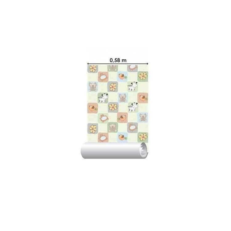 Papel de Parede Adesivo Bichos 127000349