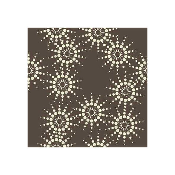 Papel de Parede Adesivo Bolhas Marrom 0281