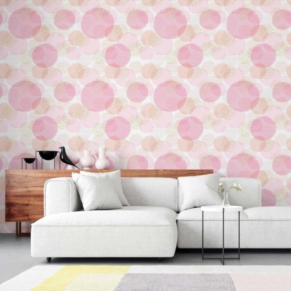 Papel de Parede Adesivo Bolhas N02012