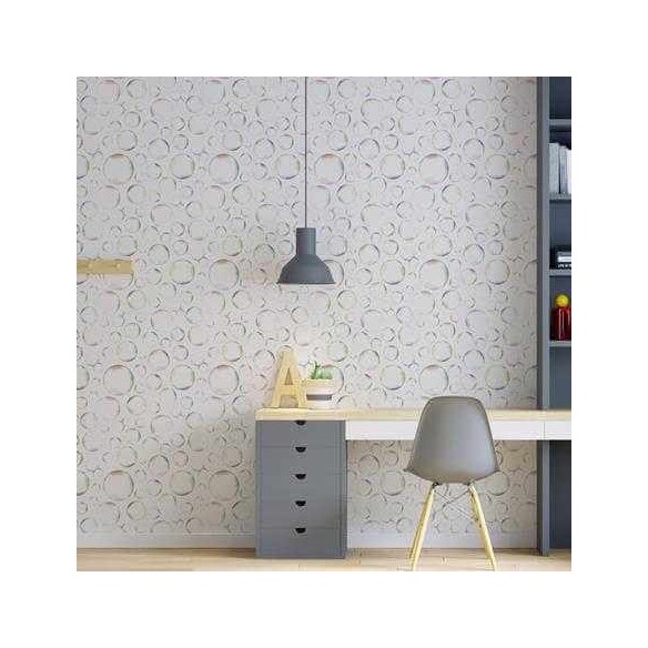 Papel de Parede Adesivo Bolhas N119