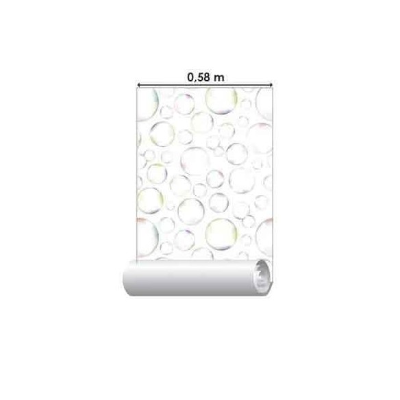 Papel de Parede Adesivo Bolhas N119