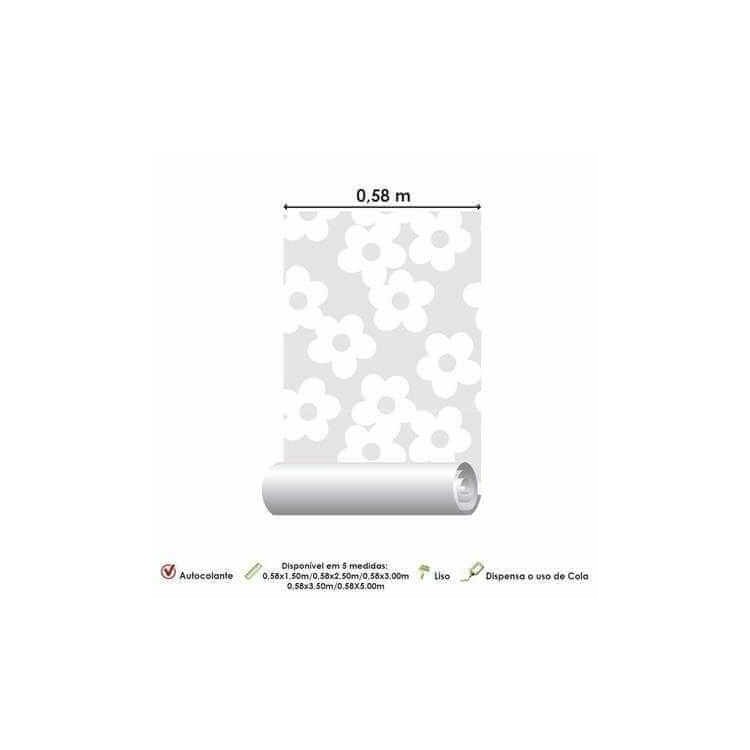 Papel de Parede Adesivo  Floral  N1801618473
