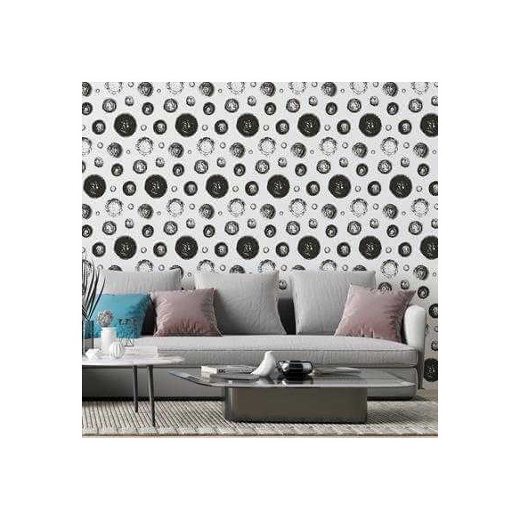 Papel de Parede Adesivo Bolhas N82