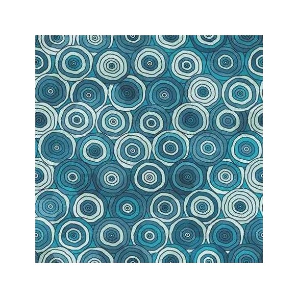 Papel de Parede Adesivo Bolhas Retrô  126730904