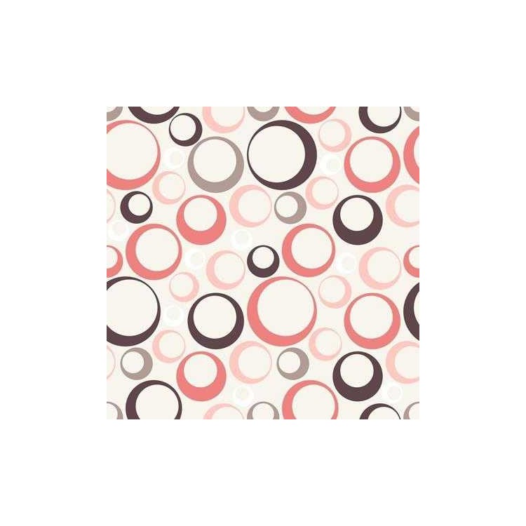 Papel de Parede Adesivo Bolhas Rosa 132671318