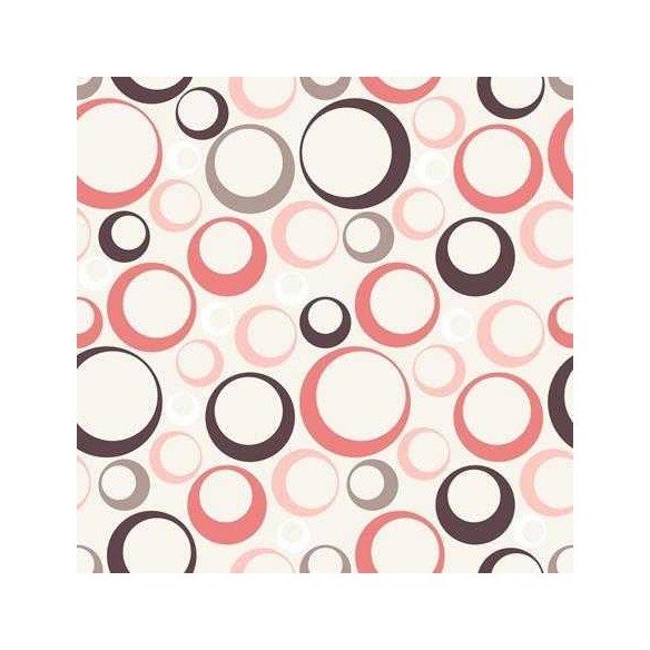 Papel de Parede Adesivo Bolhas Rosa 132671318