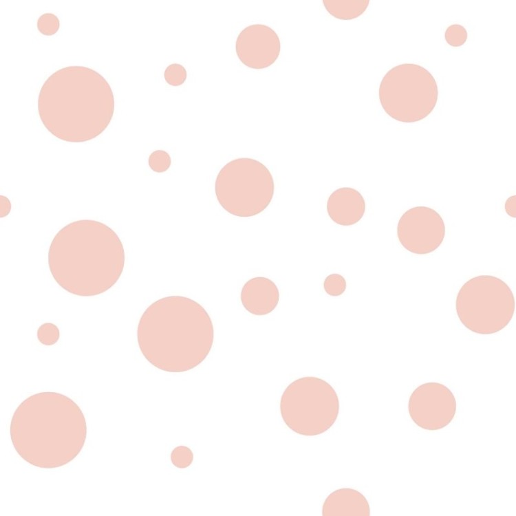Papel de Parede Adesivo Bolhas Rosa N04007