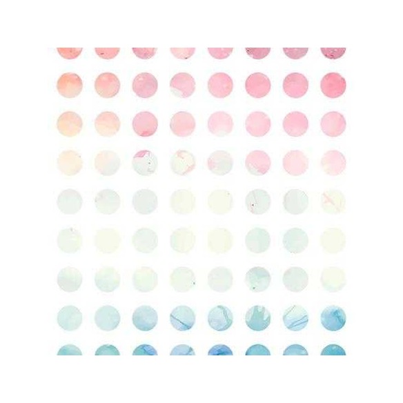Papel de Parede Adesivo Bolhas Tons Pastéis 284532386