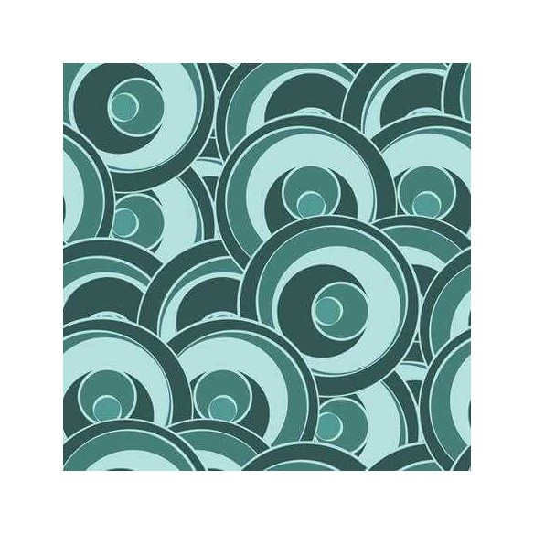 Papel de Parede Adesivo Bolhas Verdes 11