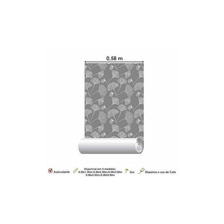 Papel de Parede Adesivo  Floral  N258C