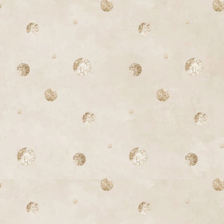 Papel de Parede Adesivo Bolinhas Golden Dots...