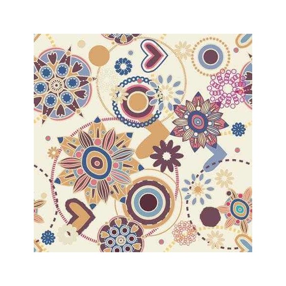 Papel de Parede Adesivo  Floral 1369