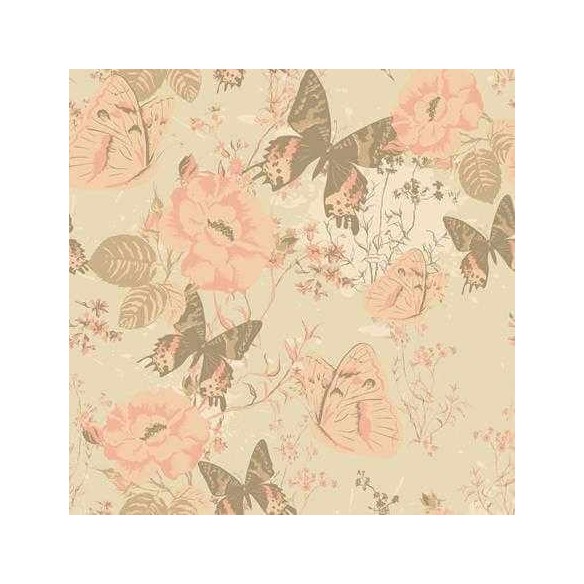 Papel de Parede Adesivo Borboleta Amarelo 85292212