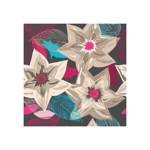 Papel de Parede Adesivo  Floral 670