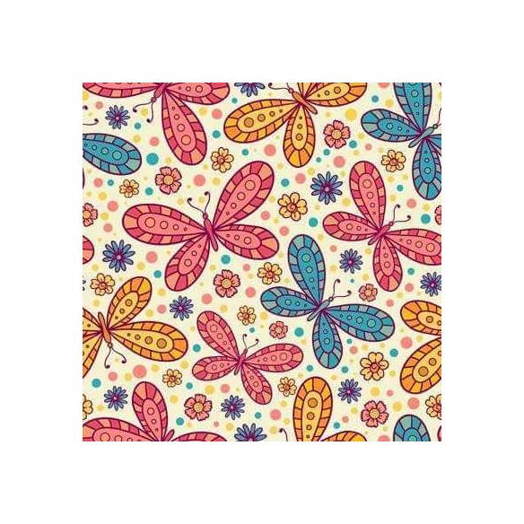 Papel de Parede Adesivo Borboleta Colorido 181862774