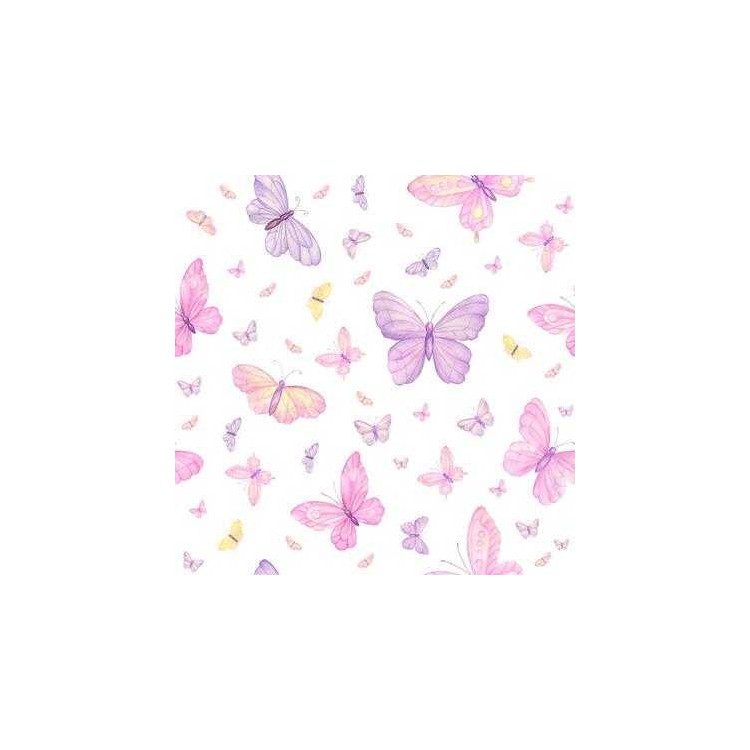 Papel de Parede Adesivo Borboleta N246