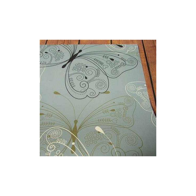 Papel de Parede Adesivo Borboleta Romântico 607