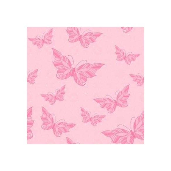 Papel de Parede Adesivo Borboleta Rosa  170061491