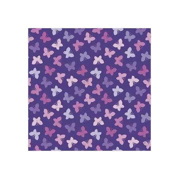 Papel de Parede Adesivo Borboleta Roxa 305897414