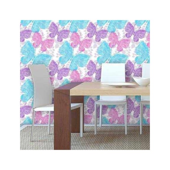 Papel de Parede Adesivo Borboletas 165440939
