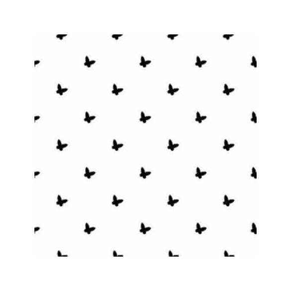 Papel de Parede Adesivo Borboletas Preto e Branco 461479027