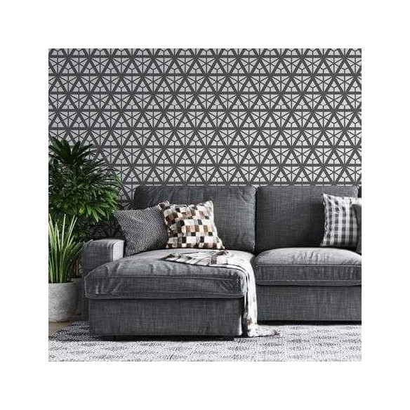 Papel de Parede Adesivo  Geométrico  N4201