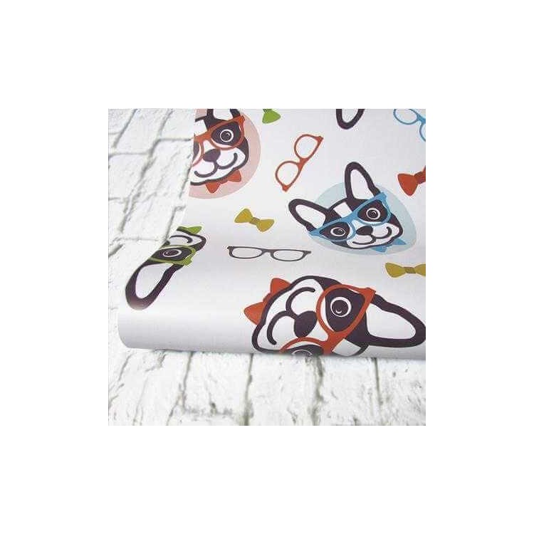 Papel de Parede Adesivo Cachorros 285698795