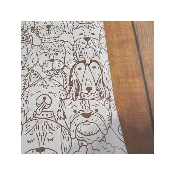 Papel de Parede Adesivo Cachorros 335798849