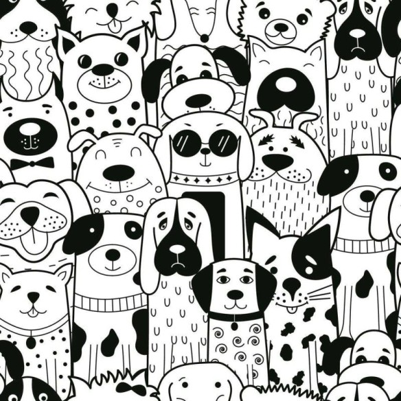 Adesivo para Colorir Animais - TACOLADO PAPEL DE PAREDE - Adesivo  Decorativo - Magazine Luiza