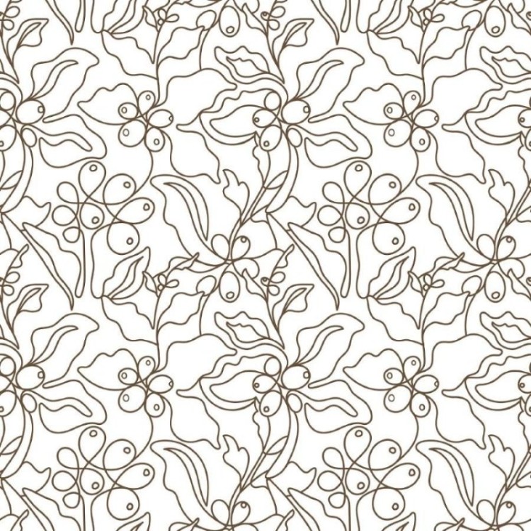 Papel de Parede Adesivo Café Abstrato N012140