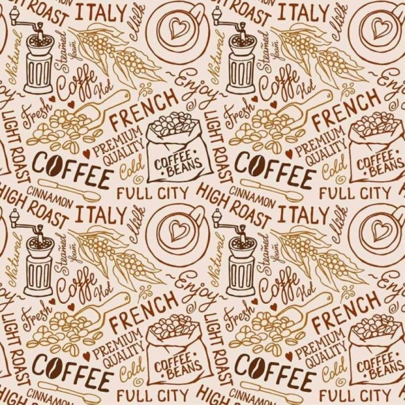 Papel de Parede Adesivo Café Cozinha 259293215