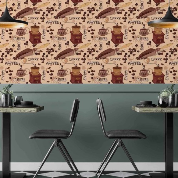 Papel de Parede Adesivo Café Cozinha 262030105