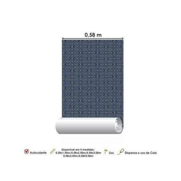 Papel de Parede Adesivo  Geométrico  N677123